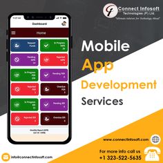 the mobile app development services are available for all users to use on their smartphones