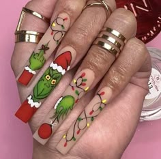 Nail Art Designs Valentines, Nail Art Designs Valentines Day, Nail Designs For Beginners, Easy Nail Designs, Easy Nail Art Designs, Girly Tingz, Hippie Nails, Christmas Gel Nails, Nails Now