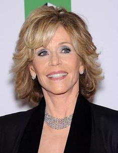 Jane Fonda looking gorgeous in light golden hairstyle Hair 2022, Talk Of The Town