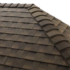 The perfect finishing touch for your new roof should be a protective and distinctive ridge cap shingle. Z®ridge distinctive ridge cap Shingles will accentuate the natural beauty of your newly installed architectural shingle roof. Their multi-layer design adds depth and dimension to your roof while offering critical protection at the highest-stress areas of your roof (the hips and ridges). Z®ridge cap Shingles also provide a high-quality alternative to using cut-up strip shingles as your ridge cap. GAF Z Ridge Barkwood Hip and Ridge Roof Shingles (33-lin ft per Bundle) in Brown | 0860070 Ridge Roof, Stone Siding Panels, Ridge Cap, Polycarbonate Roof Panels, Architectural Shingles Roof, Ridge Vent, Shingle Colors, Architectural Shingles, Asphalt Roof