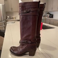 Gently Worn Only A Few Times. They Have Been Stored With The Stuffing So They Look Brand New Frye Heeled Boots, Rustic Boots, Fall Semester, Mori Kei, Boots Heel, Shoe Inspiration, Hype Shoes, Frye Boots, Fashion Baby