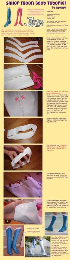 the instructions for how to make a sailor moon boot topiary from scratchsticks