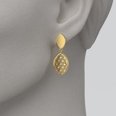 Discover exquisite Italian Gold Diamond Earrings made in Italy. Our collection features stunning Natural Diamond Earrings, adorned with Sashiko Japanese Pattern for a unique touch. Explore our curated selection of Dangle Drop Earrings, meticulously crafted with textured details. Elevate your style with the luxury of 18k and 14k Italy gold earrings. Shop now for a blend of Italian craftsmanship and intricate design. Gemstones: Natural Diamonds G VS 0,1 Cts total weight Customizable Materials: 14k solid yellow gold, white gold, rose gold 18k solid yellow gold, white gold, rose gold ❥ Production time for custom design A new customized solid gold piece will take from 3 to 4 weeks to be designed and finished. In case of a particular gemstone request, the time of production will result a little Gold Marquise Pierced Earrings, Gold Marquise Earrings, Italian Gold Earrings, Earrings Japanese, Italian Gold Jewelry, Gold Jewelry Earrings, Italian Craftsmanship, Japanese Patterns, Gold Diamond Earrings