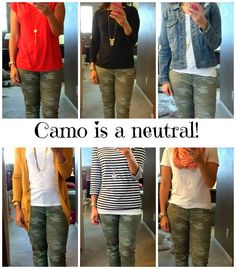 Camo Pants Outfit, Camouflage Outfits, Quoi Porter, Camo Outfits, Look Rock, Camo Fashion, Moda Chic, Camo Pants, Casual Fall Outfits