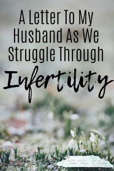 a letter to my husband as we struggle through inferitity is written on the grass