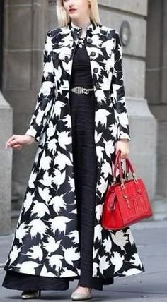 2018 Style, Long Coats, Long Coat Women, Naeem Khan, Winter Gear, Kitenge, Long Sleeves Coats, Trending Fashion, Women Outfits