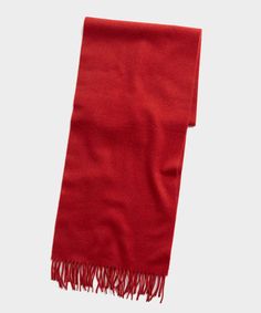 Todd Snyder x Joshua Ellis Cashmere Scarf in Red Todd Snyder, Cashmere Scarf, Scarf Styles, Scarf Accessory, Cashmere, England, Red