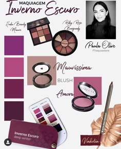 Color Analysis Winter, Winter Eyeshadow, Winter Skin Tone, Deep Autumn Color Palette