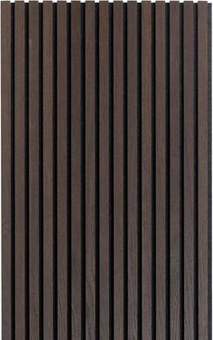 the side of a wooden wall with vertical slats in brown and black woodgrain