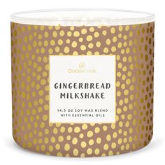 gingerbread milkshake with essential oils