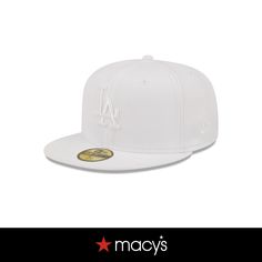 in stock Dope Hats, White On White, White Caps, New York Mets, Los Angeles Dodgers, Fitted Hat, Fitted Hats, New Era, In Store