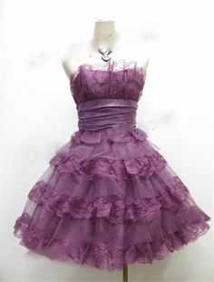 I love this color Vintage Formal Dress, Prom Dress Vintage, Betsey Johnson Dress, Vintage Formal Dresses, Lace Prom Dress, Purple Outfits, Prom Dress Inspiration, Prom Dresses Vintage, Dress Evening