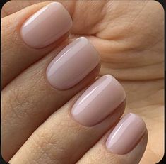 Natural Nail Designs, Subtle Nails, Cute Nail, Glass Nails, Nails Pink, Trim Nails, Neutral Nails, Elegant Nails, Bridal Nails