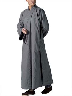 Katuo Winter Men's Medieval Monk Costume S-xxl Cotton Robe (M) KATUO http://www.amazon.com/dp/B00RYK01L2/ref=cm_sw_r_pi_dp_toytvb131JAB8 Medieval Monk, Buddhist Clothing, Buddhist Meditation, Winter Outwear, Medieval Costume, Many Thanks, Cool Costumes, To Work