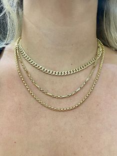 14k Miami Cuban 6mm Light weight Ladies Chain. Material: 14k Gold. Width: 6mm. Length: 16-18 inches. Weight: Approximately 8.5-9.5 grams. Beautiful light weight chain. To be worn alone or stacked.  Comes in a nice box. Cuban Link Chain Women, Cuban Choker, Cuban Necklace, Choker Chain, Miami Cuban, Cuban Link Chain, Cuban Chain, Cuban Link, Bahrain