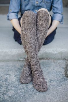 Highland Knits: Knitwear Inspired by the Outlander Series | InterweaveStore.com Outlander Knitting, The Outlander, Standing Stones, Tweed Yarn, Stocking Pattern, Sock Knitting Patterns, Knitted Socks, Knitting Books