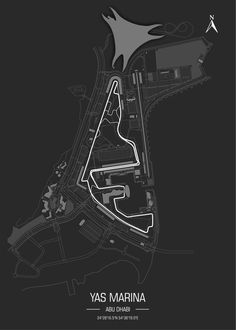 the map of yas marina