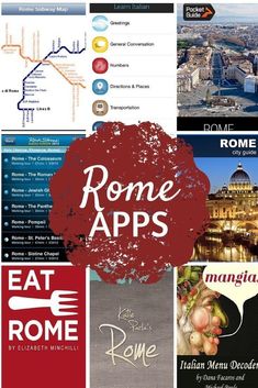 the collage shows different types of travel and attractions in europe, france, italy, rome, venice, paris