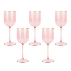 PRICES MAY VARY. Pink Wine Cup with Gold rim Plastic Wine Glasses Set of 10 Elegant Wine Goblets Hard Plastic Wine Cups on Stem 12 Ounce CONVENIENT TO USE: Host a holiday celebration,or Gathering, party or event with these quality plastic wine cups and avoid the need of washing dishes afterwards! PREMIUM QUALITY: 100% food grade, non-toxic, BPA-free plastic! Made of disposable and reusable plastic that is sturdy and durable. IDEAL FOR: Great use For Weddings, Party's, Events, Fundraisers, Celebr Disposable Wine Glasses, Plastic Wine Cups, Plastic Drinking Glasses, Plastic Champagne Glasses, Valentine Tablescape, Pink Wine Glasses, Elegant Wine, Pink Wine