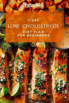 Low Cholesterol Meal Plan, Week Of Healthy Meals, Low Cholesterol Diet, Low Cholesterol Recipes