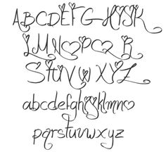 the font and numbers are handwritten in cursive handwriting, which is very difficult to