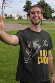 Kid Cudi The Cud tour 2013 Unisex T-Shirt Kid Cudi, Light Fabric