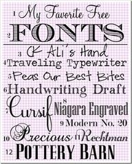 a cross stitch pattern with the words, my favorite five fonts in black and white