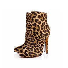 Shop Women's Suede Leopard Print Stiletto Ankle Boots Round Toe Boots color Leopard for Dancing Club, Going out, Night Club, Party with worldwide Free shipping & Free return. Silver Bridal Shoes, Ivory Heels Wedding, Zebra Print Shoes, Silver Kitten Heels, Red Satin Heels, Navy Blue Wedding Shoes, Royal Blue Wedding Shoes, Stiletto Ankle Boots, Kitten Heel Wedding Shoes