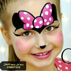 Disney Face Paint Easy, Disney Face Painting Ideas, Facepainting Ideas Easy For Kids, Simple Face Painting Ideas For Kids, Disney Face Paint, Facepainting Ideas Kids, Girl Face Paint, Kids Face Painting Ideas, Kids Face Painting Easy