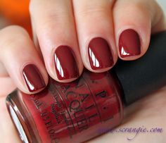 OPI skyfall Red Nail Polish, Red Nail, Get Nails, Skyfall, Opi Nails, Gorgeous Nails, Nail Polish Colors