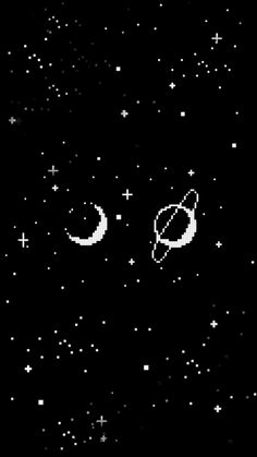 an old computer game with space and stars in the background, as well as text that reads