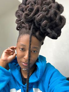 Freeform Locs, Thick Locs, Loc Updo, Natural Locs, Long Locs, Witch Wallpaper, Curly Braids, Loc Hairstyles, Beautiful Black Hair