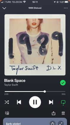 Taylor Swift - Blank Space Pop Spotify, Wonderland Taylor Swift, Style Taylor Swift, Taylor Swift New, New Romantics, Blank Space