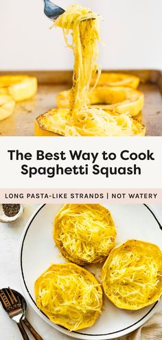 the best way to cook spaghetti squash