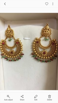 Ruby Necklace Designs, Bride Jewelry Set, Gold Temple Jewellery, Antique Bridal Jewelry, Silver Wedding Jewelry, Gold Necklace Simple, Gold Earrings For Women, Bridal Jewelry Collection