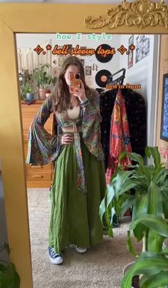 Winter Hippy Outfits, Hippie Outfits Women, Boho Aesthetic Outfit, Winter Hippie