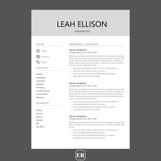 a professional resume template with no work experience on the front and back cover, it is clean