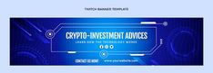 the crypt investment advice banner is shown