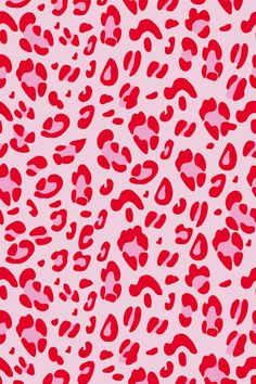 a pink and red leopard print background