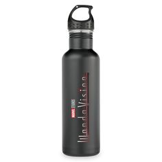 thermos water bottle is shown on a white background