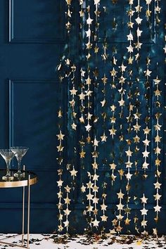 New Year’s Eve Decoration Star Backdrop, Nye Party Decorations, Lovely Background, Babyshower Party, African Skies, Gold Backdrop, Gold Party Decorations, Curtain Backdrops