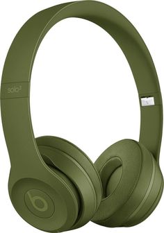 the beats on ear headphones are grey