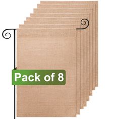 PRICES MAY VARY. You can personalize the patterns on these jute garden flags as you want, to make them suitable for any occasions and adorn your indoor outdoor places. Just creating designs with paint or embroidery to DIY your own garden flags You will get 8 pack of jute DIY craft flags. Sufficient quantity to meet your different using needs. Product measures approximately 12" length x 18" width, fitting most standard garden flag pole DEAYOU burlap garden flags are ideal for making attractive de Burlap Silverware Holder, Fall Yard, Burlap Flag, Burlap Garden Flags, Silverware Holder, Deck Porch, Porch Veranda, Diy Burlap, Personalized Banners