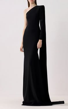 Elegant Long Black Dress, Evening Gowns Black, Alex Perry Dress, Robes Glamour, Mode Chanel, Alex Perry, Eve Outfit, فستان سهرة, Black Gown