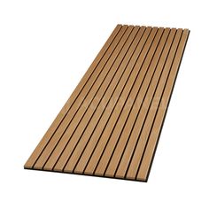 a wooden decking board on a white background