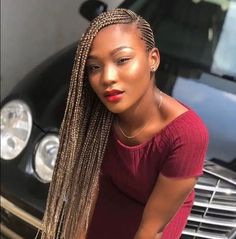 35 Latest Micro Braids Style Ideas For 2024 | ThriveNaija Africa Hairstyles, Braids 2023, Braid Art, Braids Hairstyles Ideas, Micro Braids Styles, Plait Styles