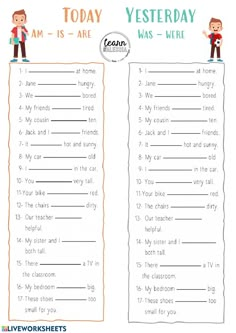 a printable worksheet with words and pictures to help kids learn how to say the