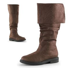 Category:Boots; Upper Materials:Faux Leather; Embellishment:Splicing; Season:Fall,Winter; Gender:Men's; Activity:Walking; Toe Shape:Round Toe; Style:Classic,Casual; Boot Shaft:Mid-Calf Boots; Outsole Materials:Rubber; Occasion:Daily,Outdoor; Closure Type:Loafer; Function:Waterproof,Comfortable; Pattern:Solid Colored; Listing Date:11/02/2023; 2024 Trends:Cowboy Boots,Medieval Boots,Renaissance Boots; Foot Length:null; Foot Width:null; Size chart date source:Provided by Supplier. Medieval Boots, Steampunk Boots, Pirate Boots, Pirate Fashion, Vintage Mens Fashion, Slouched Boots, Estilo Chic, High Leg Boots, Long Boots