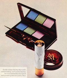 Alexandra de Markoff "Countess Isserlyn" Lipstick, Shadowcake and Eye Makeup Kit, 1972 Beauty Editorial Makeup, Cosmetic Packaging, Editorial Makeup, Beauty Editorial, Unique Animals, Makeup Kit