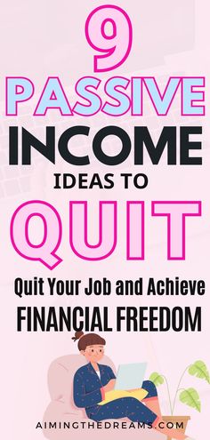 Discover 9 passive income ideas that can help you quit your job and achieve financial freedom! From investing to online businesses, these strategies are perfect for anyone looking to make money while they sleep. Start your journey to financial independence today